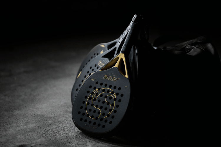 Padel One physical store in Varna with padel rackets and equipment