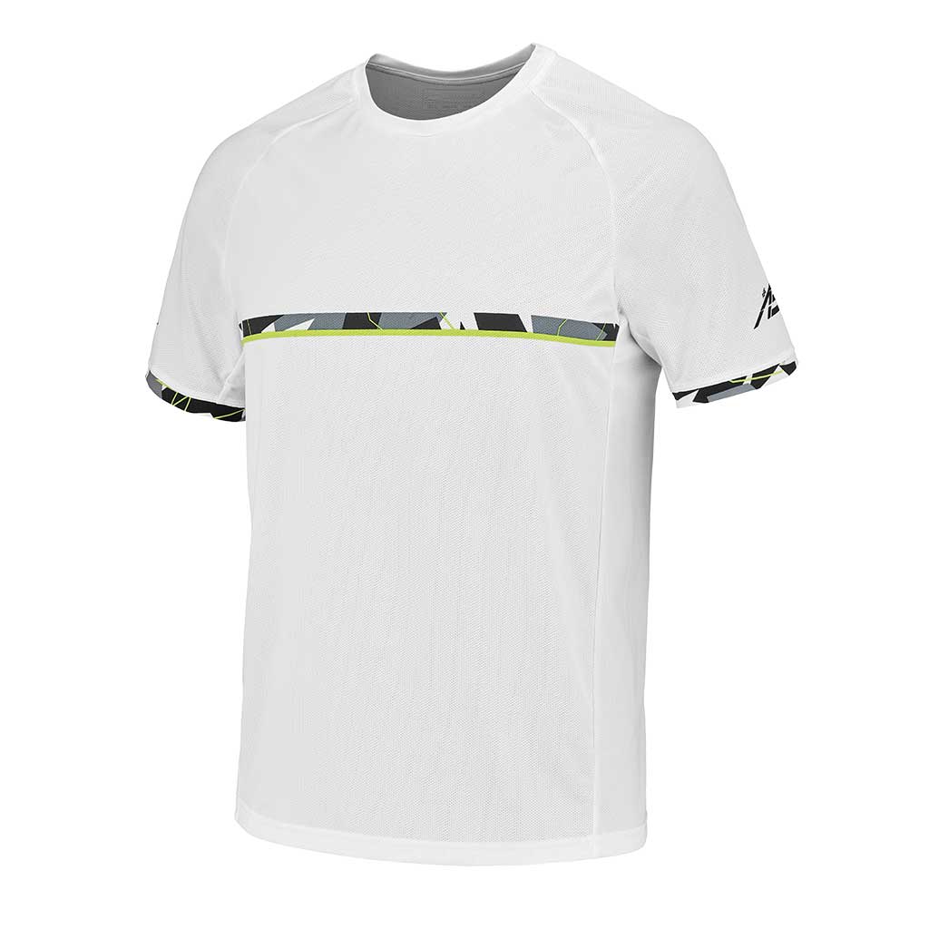 Babolat Aero Crew Neck Tee Men White - Padel One