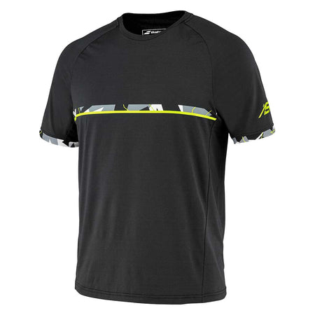 Babolat Aero Crew Neck Tee Men Black - Padel One