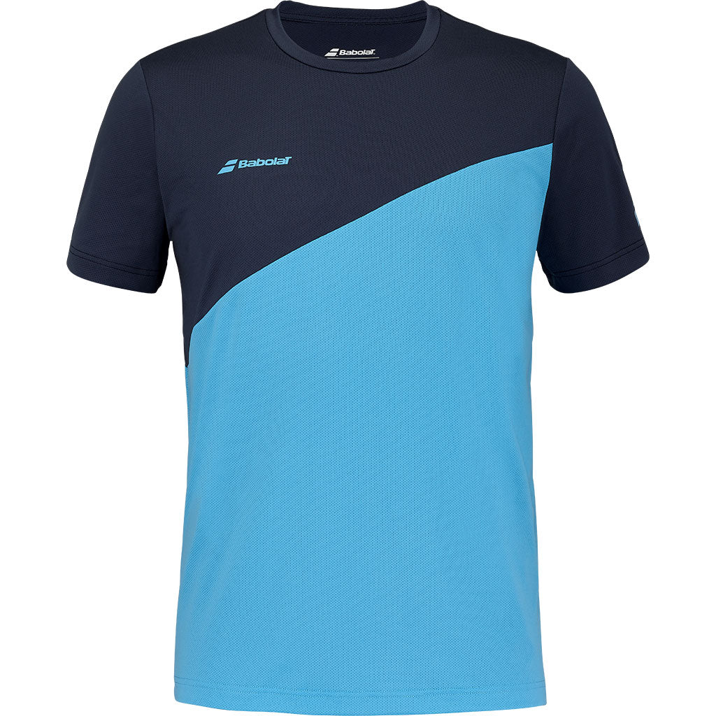 Babolat Drive Crew Neck Tee Men Drive Blue - Padel One