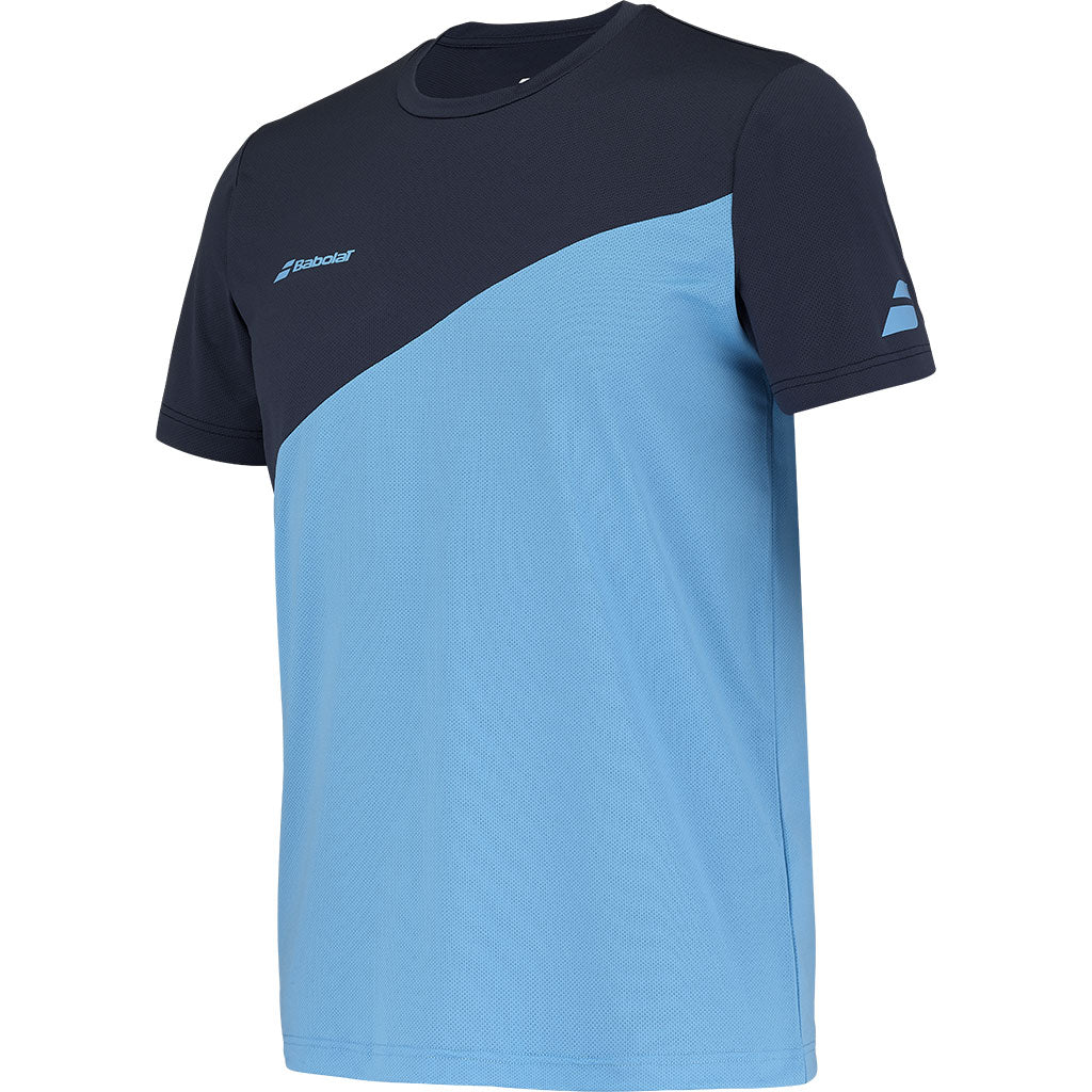 Babolat Drive Crew Neck Tee Men Drive Blue - Padel One