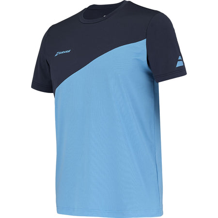 Babolat Drive Crew Neck Tee Men Drive Blue - Padel One