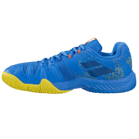 Babolat Movea Men French Blue Vibrant Yellow Padel Shoes - Padel One