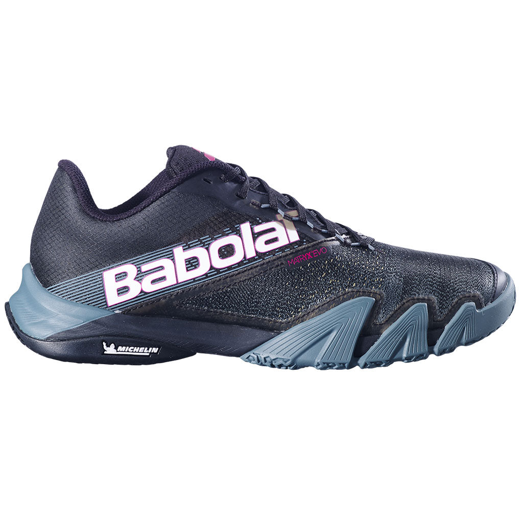 Babolat Jet Premura 2 Men Black North Atlantic Padel Shoes - Padel One
