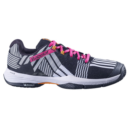 Babolat Sensa Women Black Roseberry Padel Shoes - Padel One