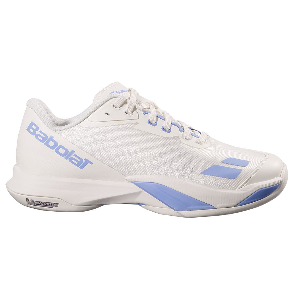 Babolat Jet Mach 4 All Court Women Cream Lavender Tennis Shoes - Padel One