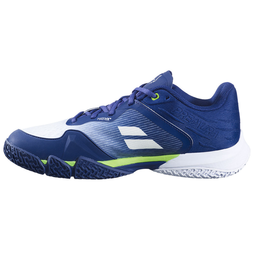 Babolat Premura 3 Men Lebron Blue Depths Green Flash Padel Shoes - Padel One