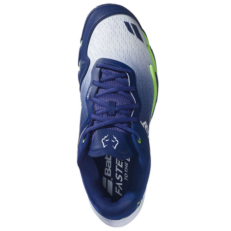 Babolat Premura 3 Men Lebron Blue Depths Green Flash Padel Shoes - Padel One