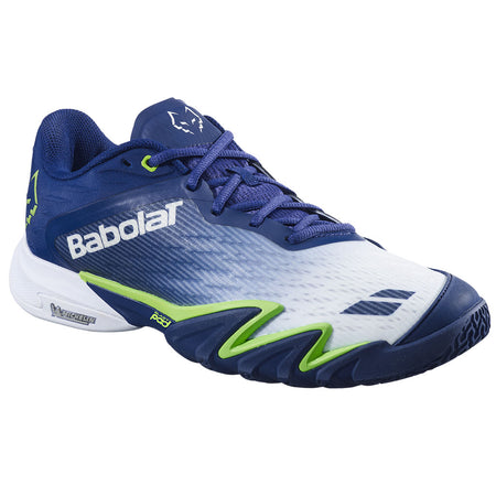 Babolat Premura 3 Men Lebron Blue Depths Green Flash Padel Shoes - Padel One