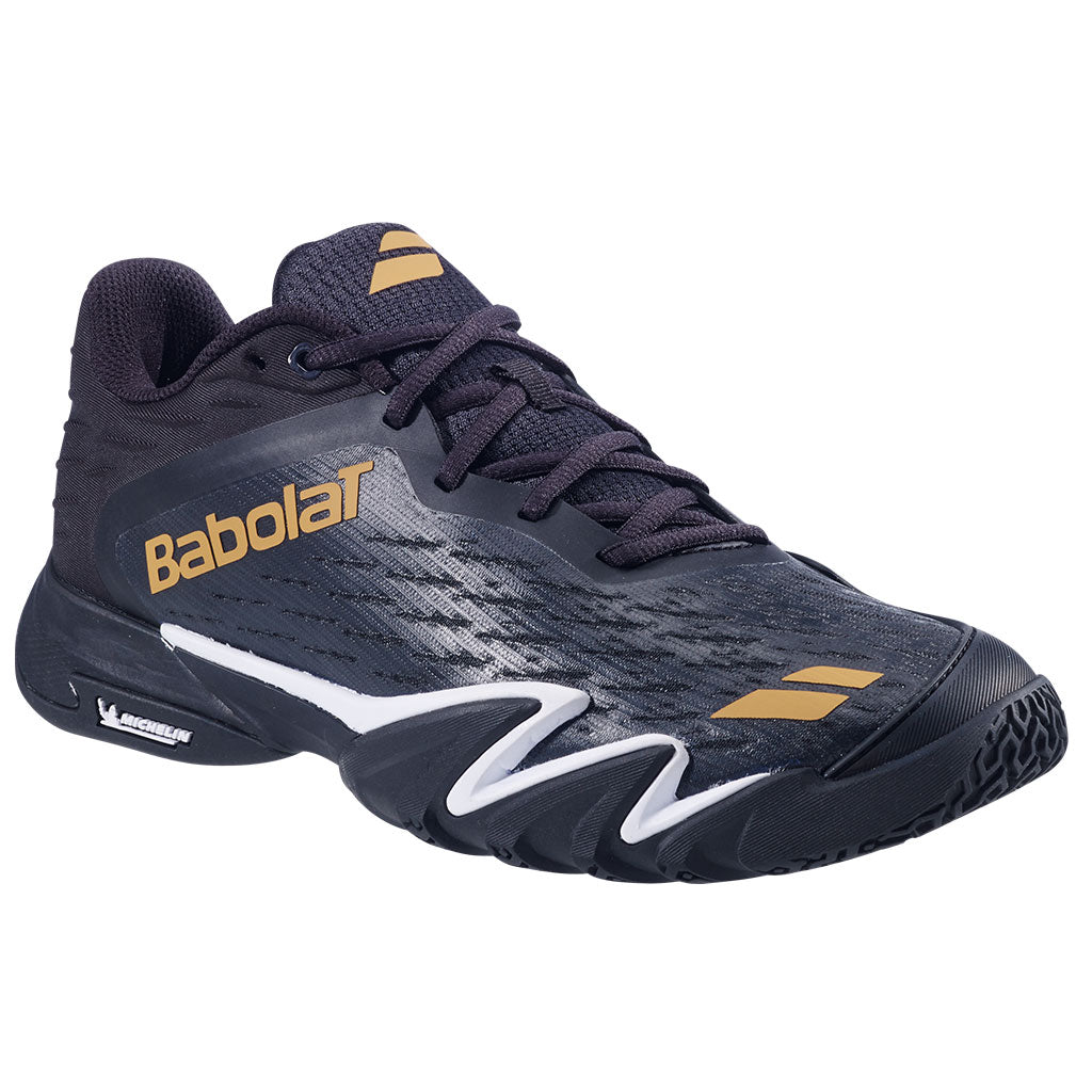 Babolat Premura 3 Men Black Gold Padel Shoes - Padel One