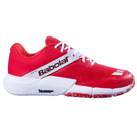 Babolat Movea 2 Men Fiery Red White Padel Shoes - Padel One