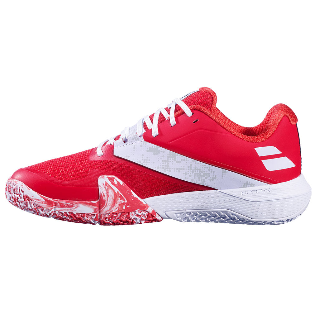 Babolat Movea 2 Men Fiery Red White Padel Shoes - Padel One