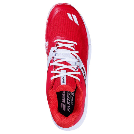 Babolat Movea 2 Men Fiery Red White Padel Shoes - Padel One
