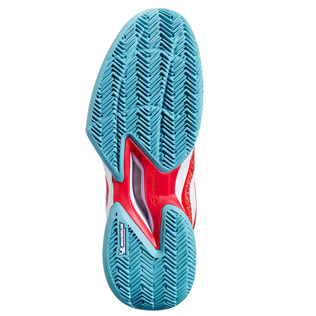 Babolat Jet Mach 3 Clay Women Fiesta Red - Padel One