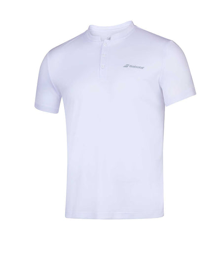 Babolat Play Polo Men White - Padel One