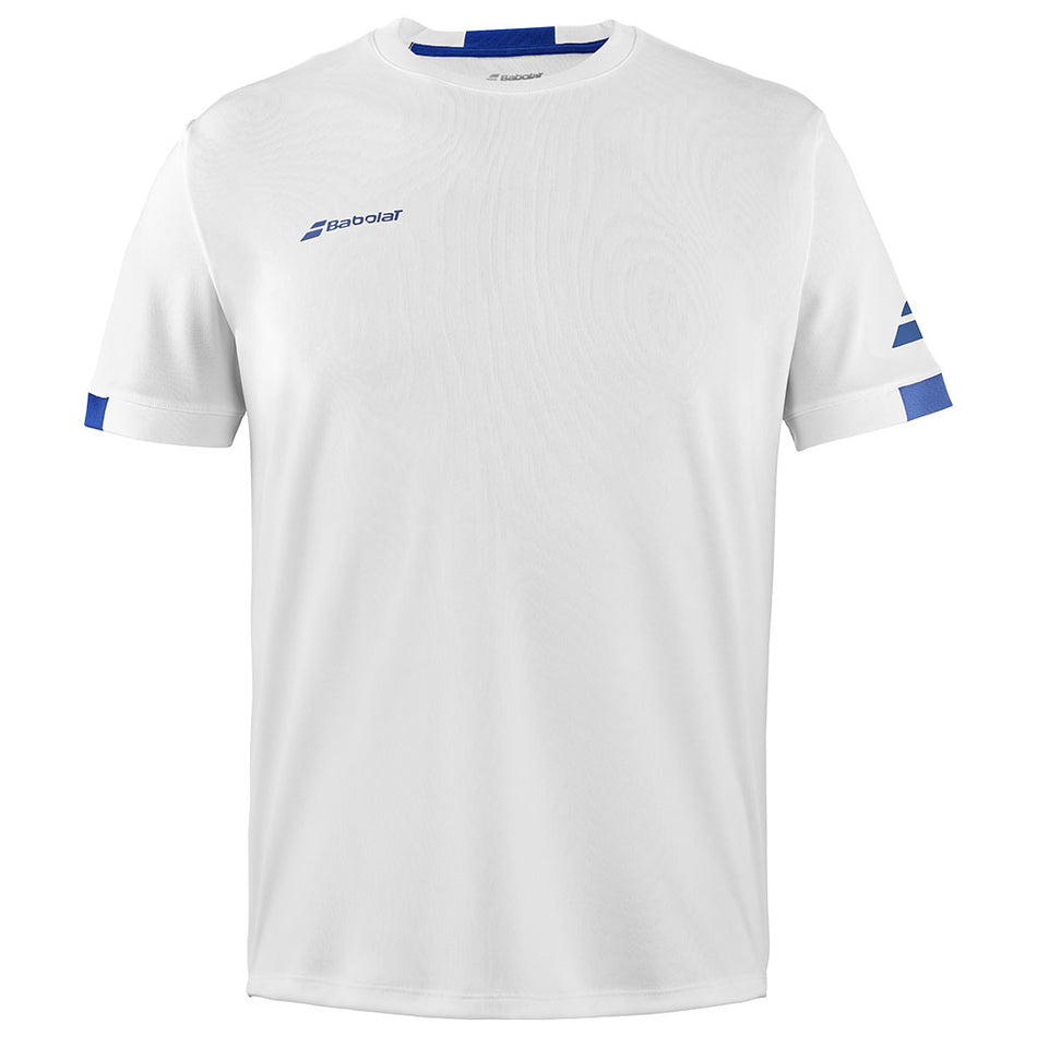 Babolat Play Crew Neck Tee Men White - Padel One