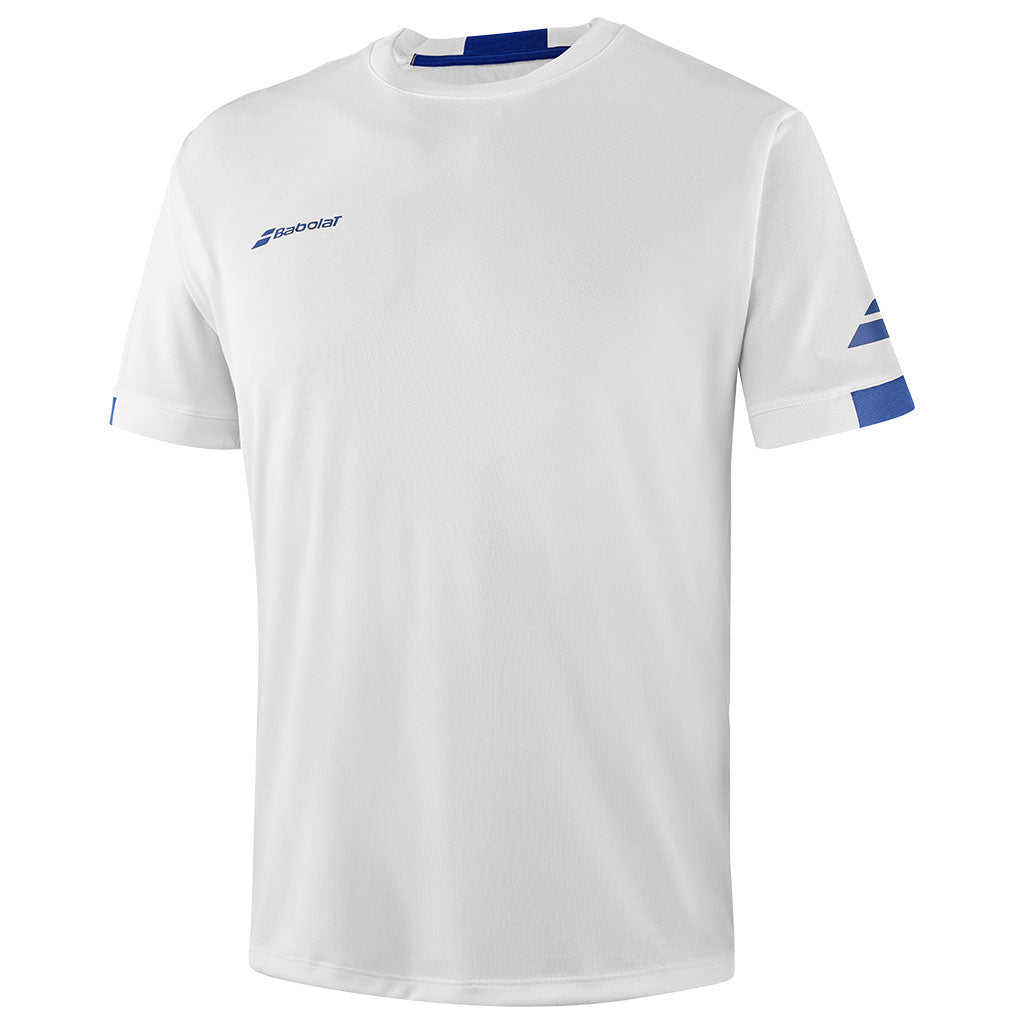 Babolat Play Crew Neck Tee Men White - Padel One