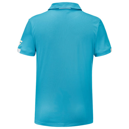 Babolat Play Polo Men Cyan Blue - Padel One