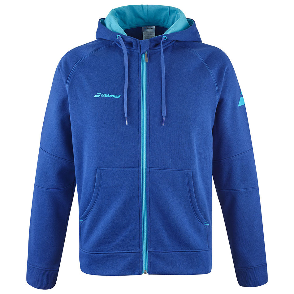 Babolat Exercise Hood Jacket Men Sodalite Blue 2024 - Padel One