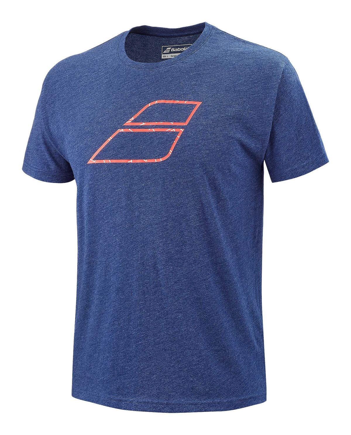 Babolat Exercise Big Flag Tee Men Estate Blue - Padel One