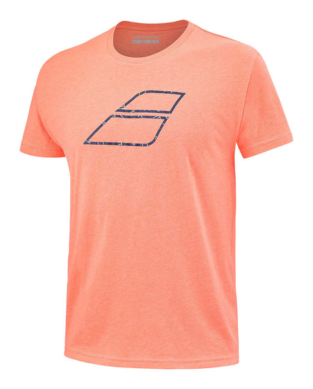 Babolat Exercise Big Flag Tee Men Fluo Strike - Padel One
