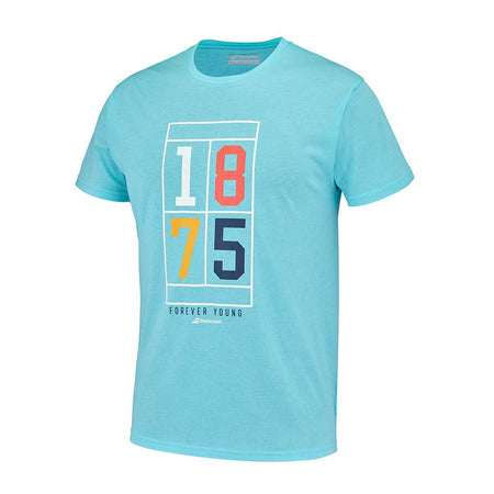 Babolat Exercise Vintage Tee Men Angel Blue - Padel One