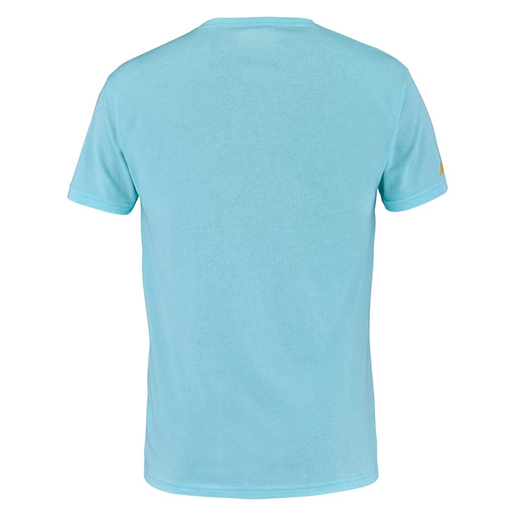 Babolat Exercise Message Tee Men Angel Blue - Padel One