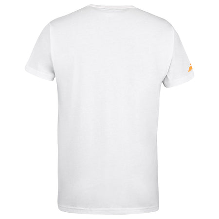 Babolat Exercise Message Tee Men White 2024 - Padel One