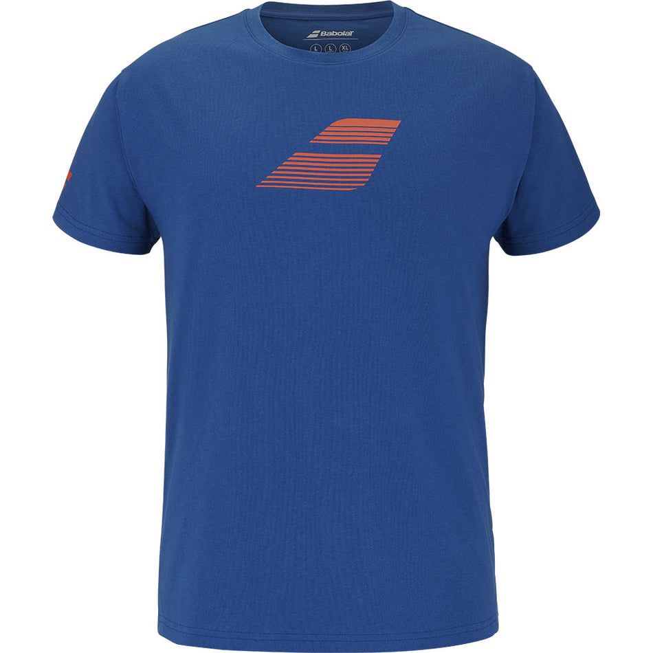 Babolat Exercise Big Flag Tee Dark Blue - Padel One