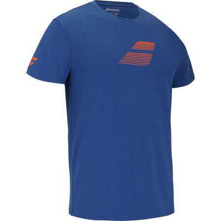 Babolat Exercise Big Flag Tee Dark Blue - Padel One