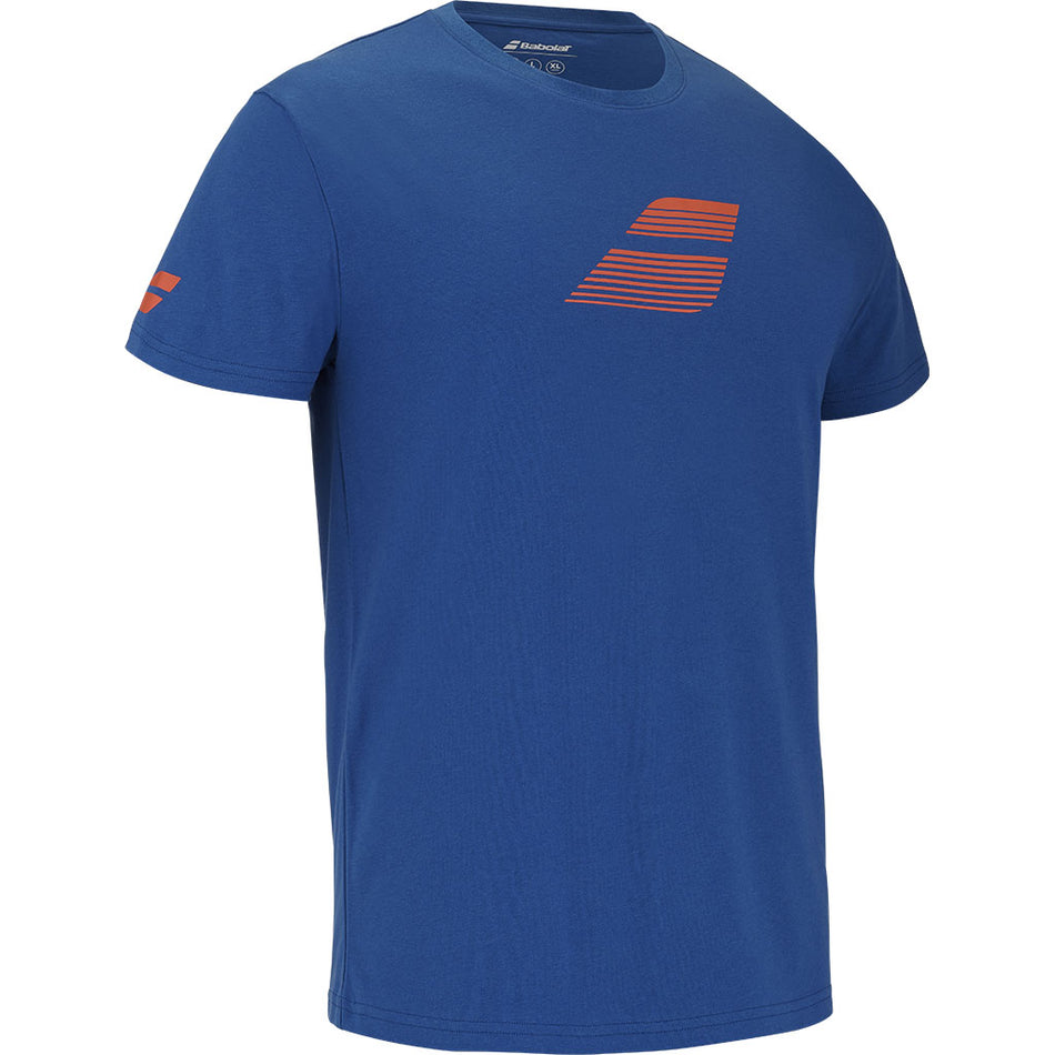 Babolat Exercise Big Flag Tee Dark Blue - Padel One