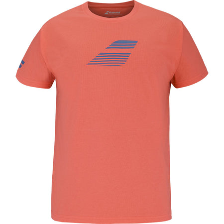 Babolat Exercise Big Flag Tee Hot Coral - Padel One