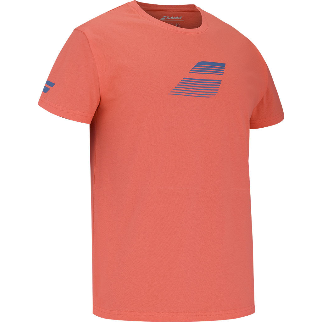 Babolat Exercise Big Flag Tee Hot Coral - Padel One