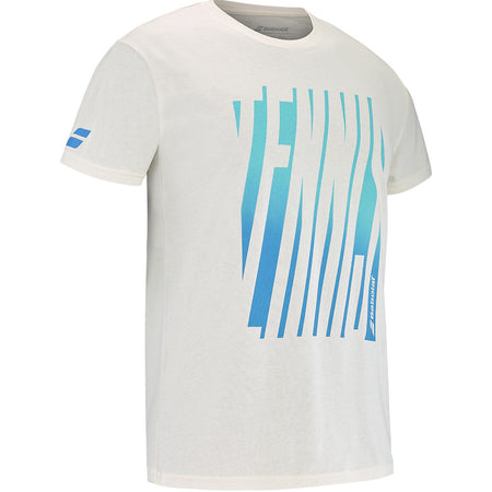 Babolat Exercise Message Tee Cannoli Cream - Padel One