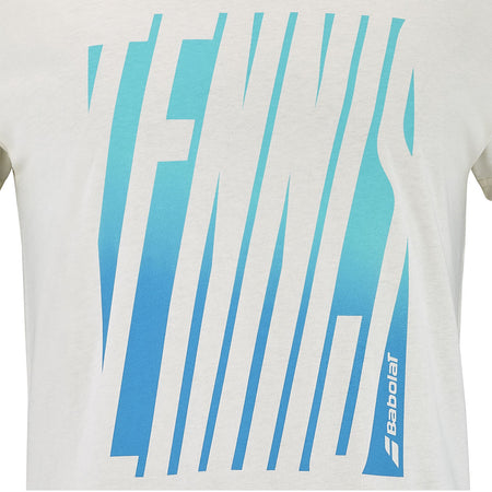 Babolat Exercise Message Tee Cannoli Cream - Padel One