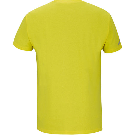 Babolat Exercise Message Tee Blazing Yellow - Padel One