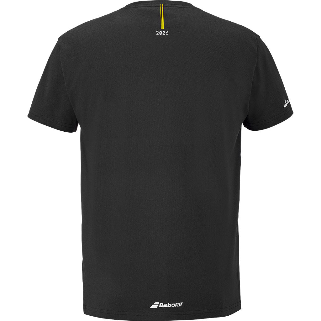 Babolat Exercise Message Tee Black - Padel One