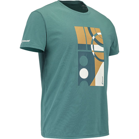Babolat Exercise Message Tee North Sea - Padel One