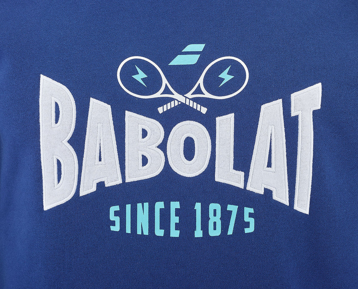Babolat Exercise Hood Sweat Men Estate Blue - Padel One