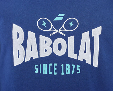 Babolat Exercise Hood Sweat Men Estate Blue - Padel One