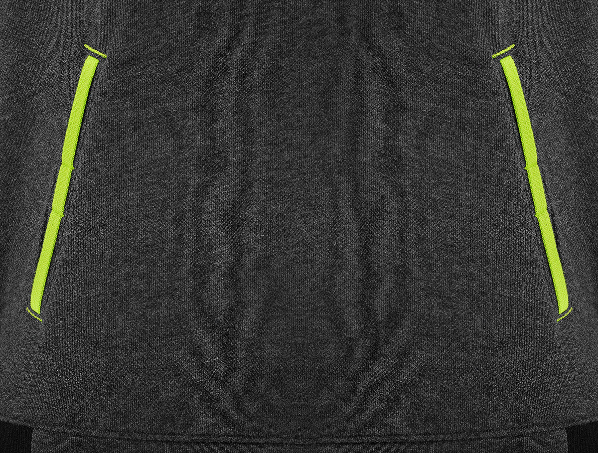 Babolat Aero Hood Sweat Men Black Heather - Padel One