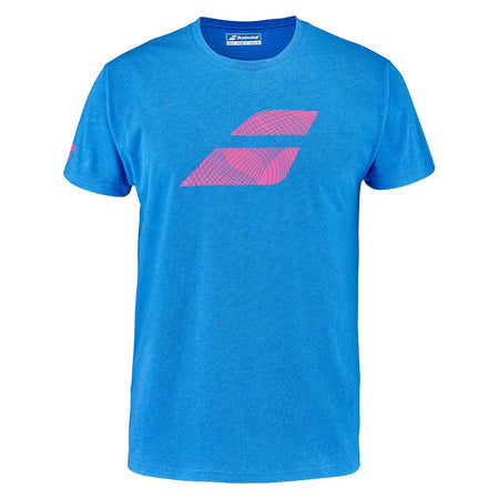 Babolat Exercise Big Flag Tee Men French Blue - Padel One