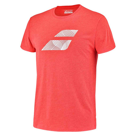 Babolat Exercise Big Flag Tee Men Poppy Red - Padel One