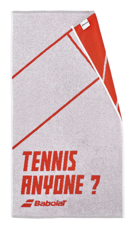 Babolat Medium Towel White Cherry Tomato - Padel One