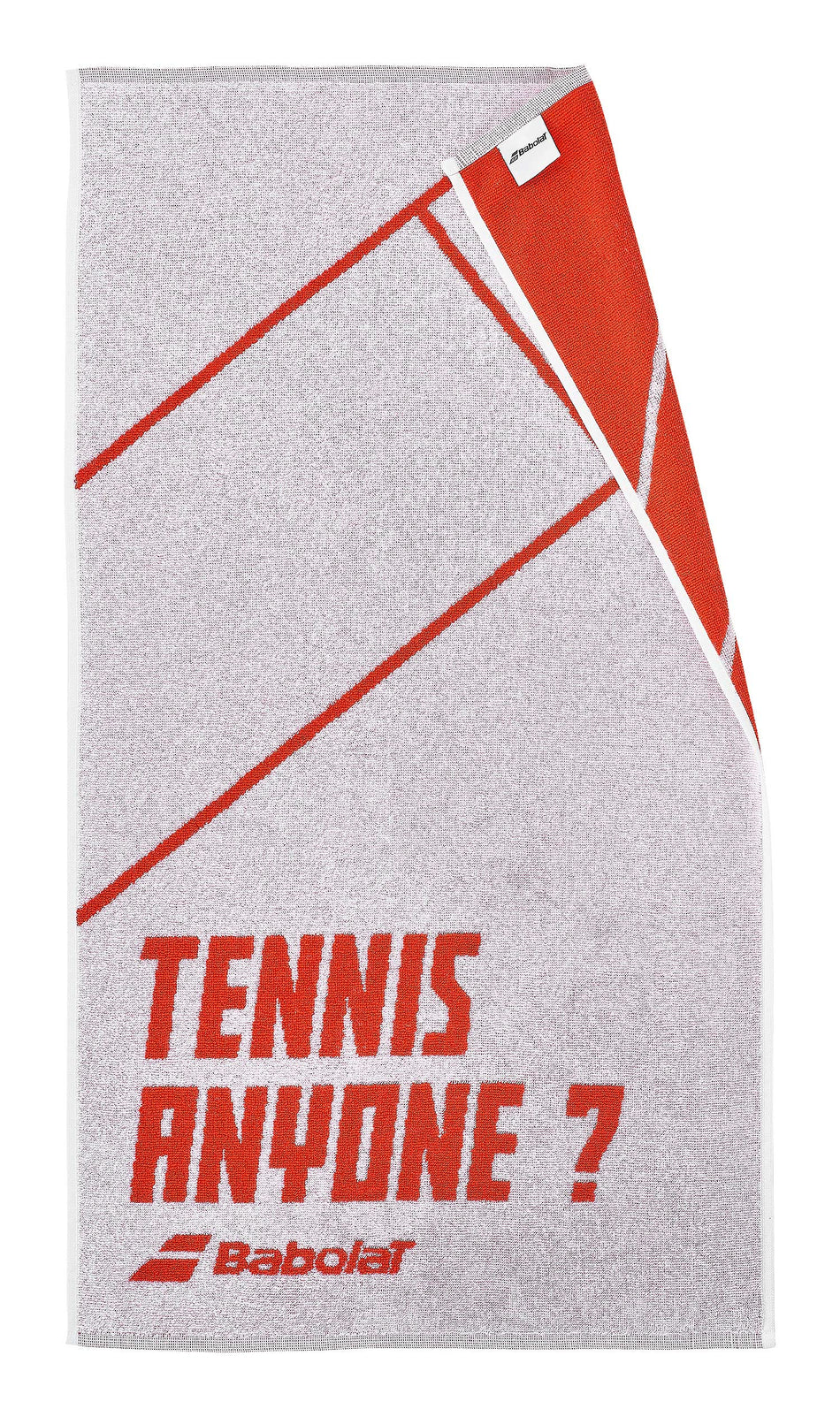 Babolat Medium Towel White Cherry Tomato - Padel One