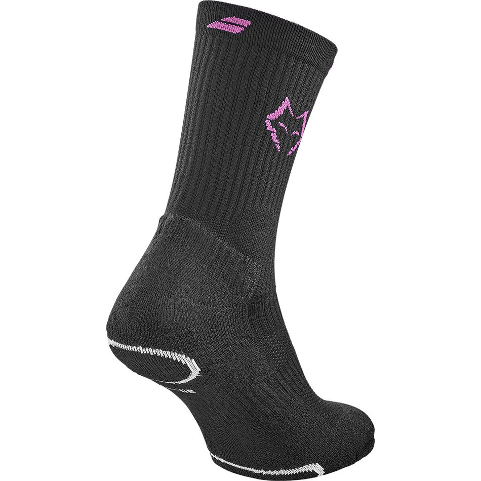 Черни падел чорапи Babolat Juan Lebron до средата на прасеца