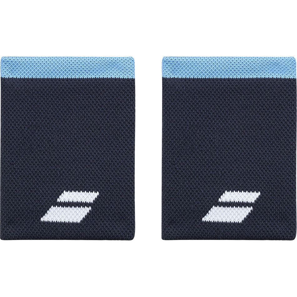 Сини широки накитници Babolat Logo Jumbo Wristband