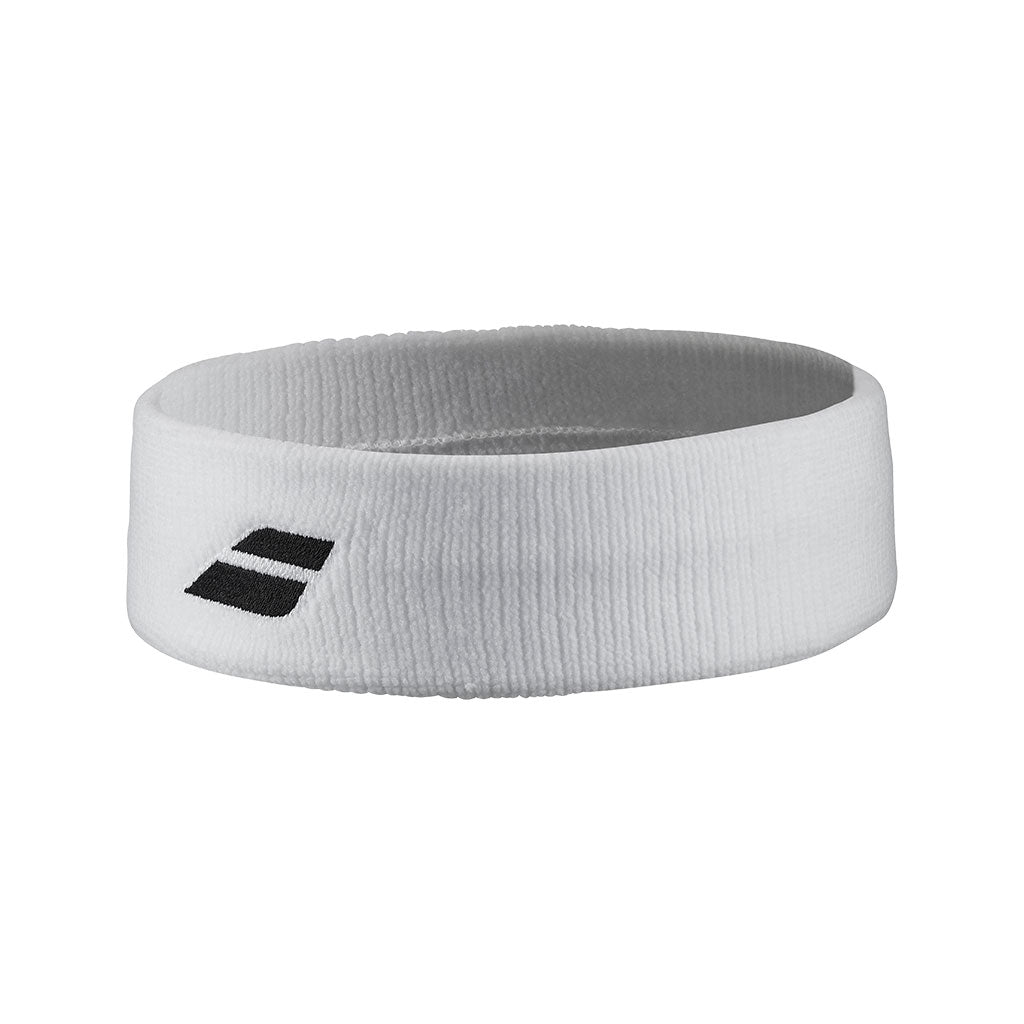 Babolat Logo Headband White - Padel One