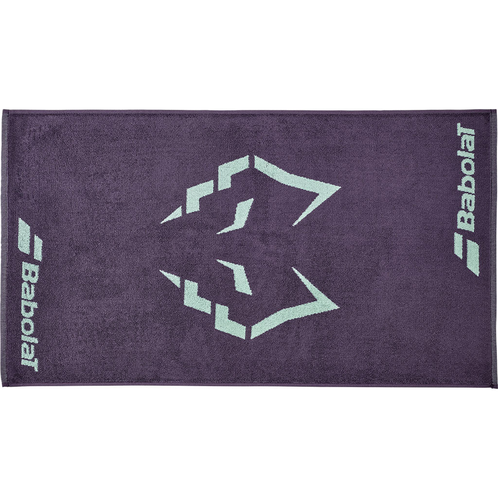 Спортна хавлия Babolat Medium Towel Juan Lebron в цвят Black / Plum