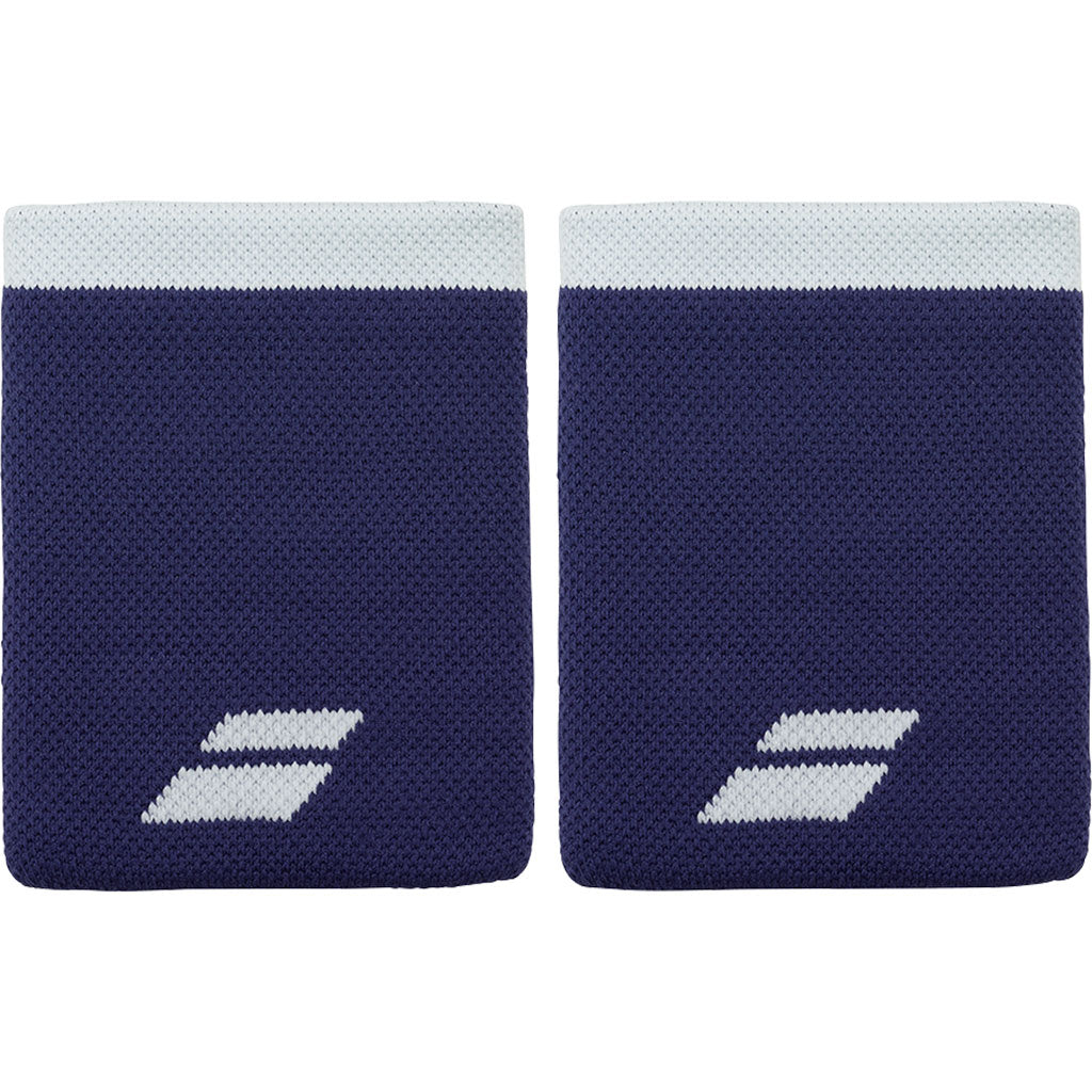 Babolat Logo Jumbo Wristband Illusion Blue - Padel One